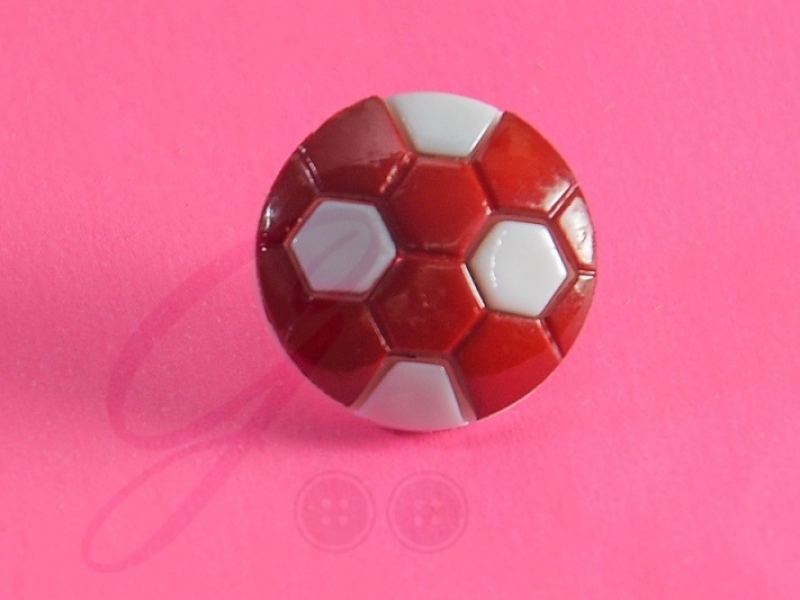 Botón Pelota de Fútbol de Nylon (Doble)