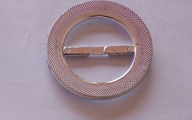 Hebilla Metalizada de 4 cm