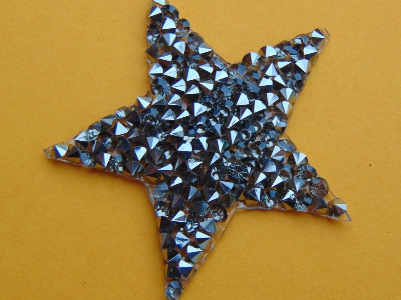 Aplique Estrella Strass