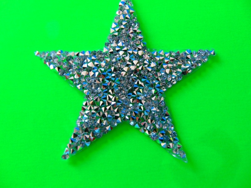 Aplique Estrella Strass