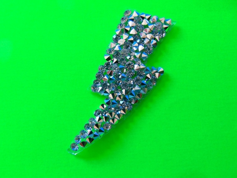 Aplique Termoadhesivo Strass (Rayo)