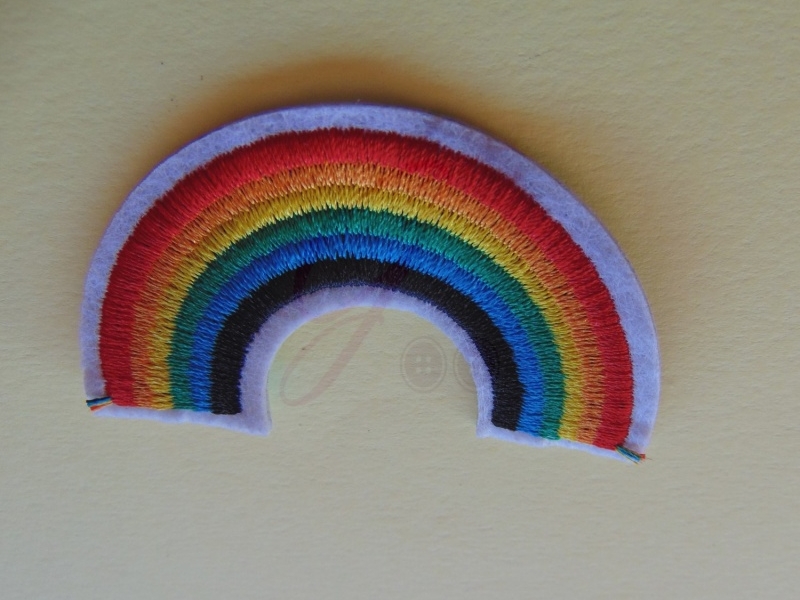 Aplique Termoadhesivo Arcoiris