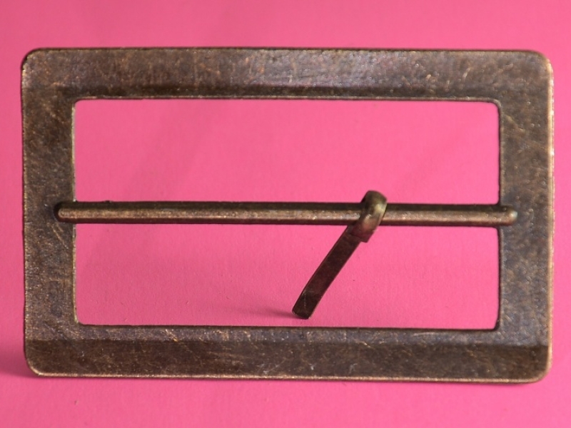 Hebilla Rectangular de Metal C/ Pinton