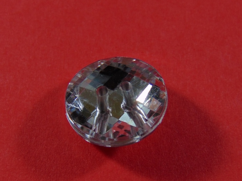 Boton Cristal Espejado C/Ag. Medida 22