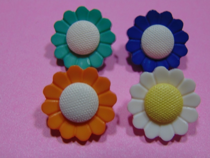Flor Doble con Textura Central