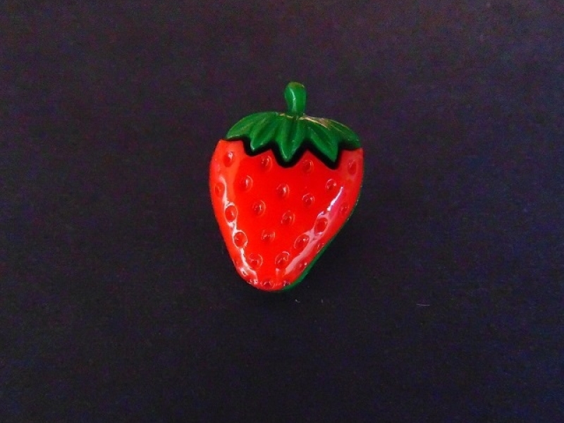 Boton Infantil Doble - Frutilla