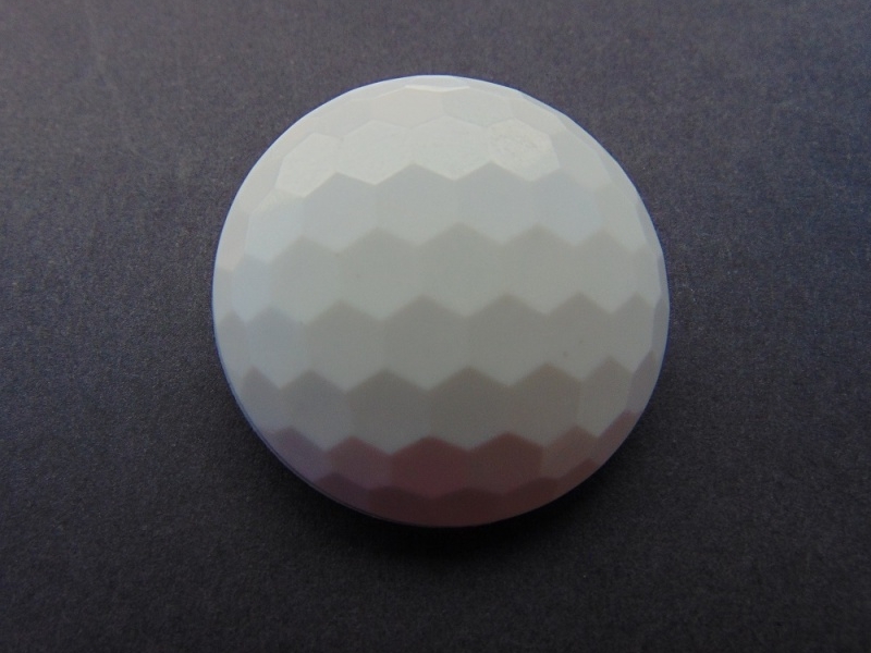 Boton Nylon con Pie, Facetado Brilloso