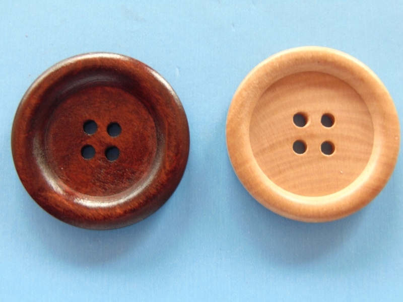 Boton Madera 4 Ag. Economico