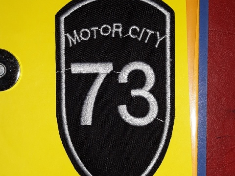 Aplique Termoadhesivo Motor City 73