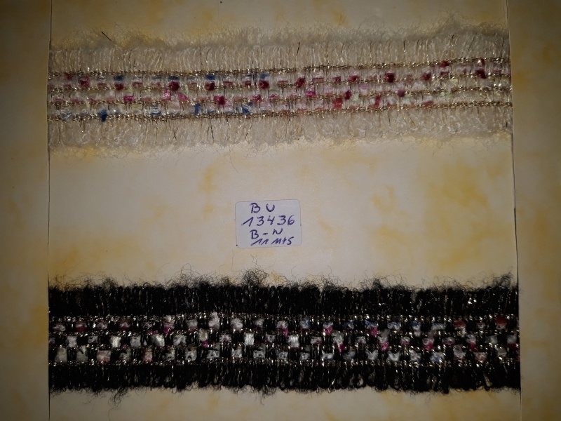 Galon de Lana con Lurex. Pieza por 22,86 mts